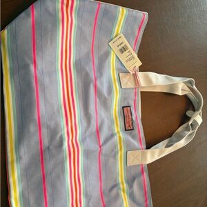 Vineyard Vines Blue and Pink Tote Bag